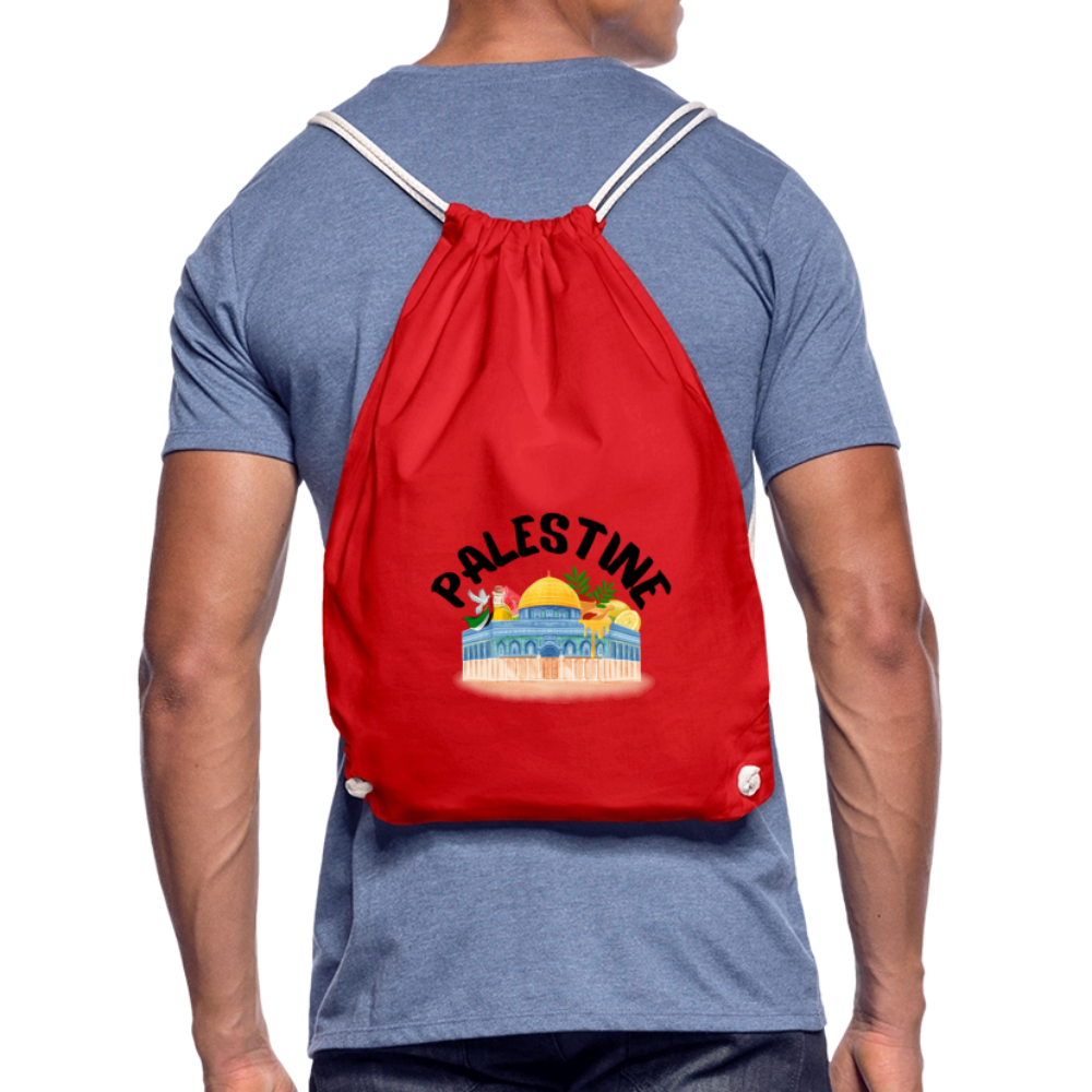 Sac de sport léger - PAESTINE - rouge