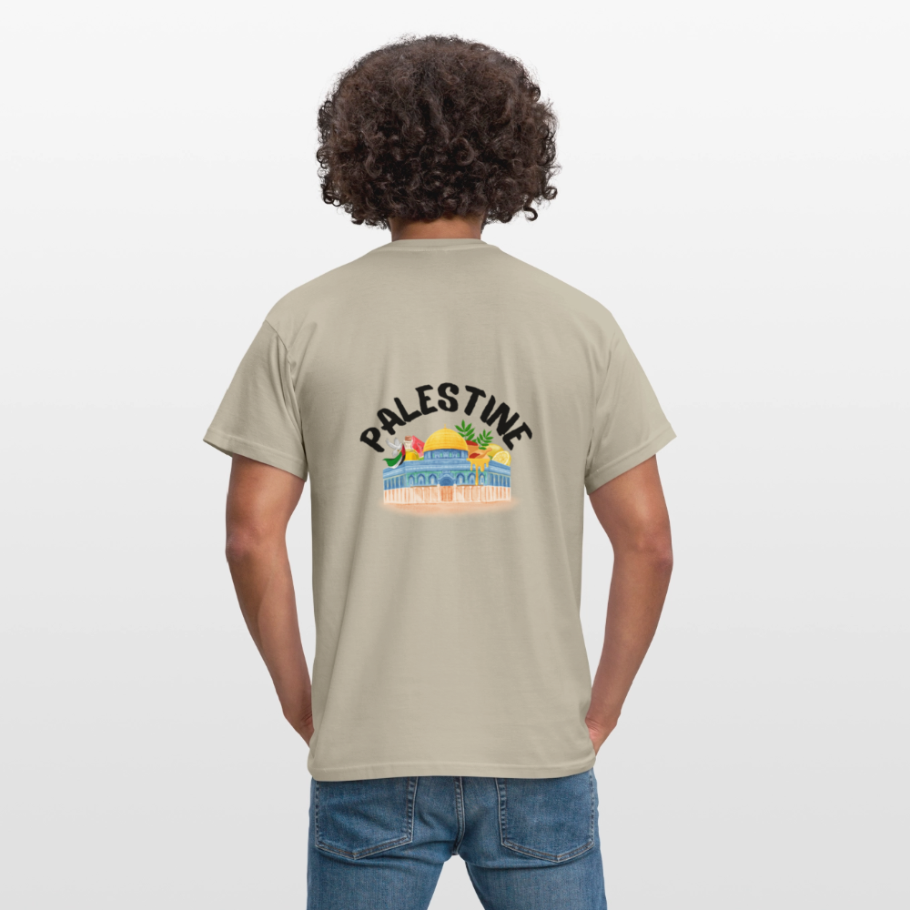 T-shirt Homme - PALESTINE - beige sable
