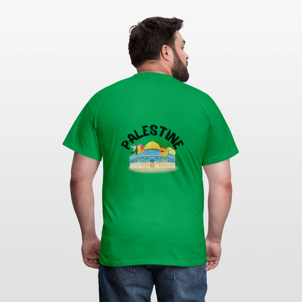 T-shirt Homme - PALESTINE - vert