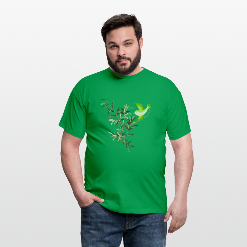 T-shirt Homme - Oiseau - vert