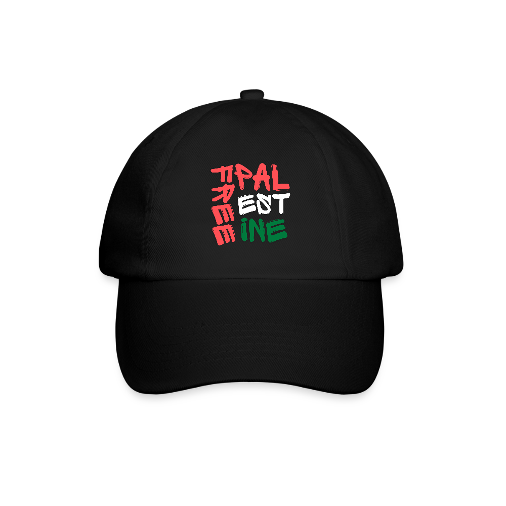 Casquette - Free palestine - noir/noir