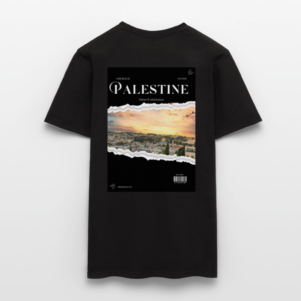 T-shirt Homme - Magazine - noir