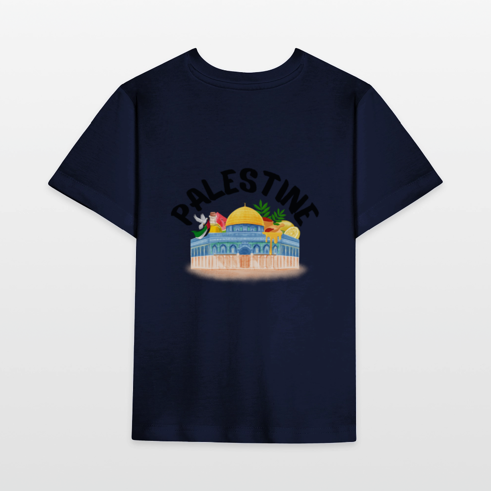 T-shirt bio Enfant - PALESTINE - marine