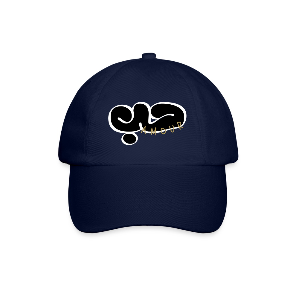 Casquette - Amour - bleu/bleu