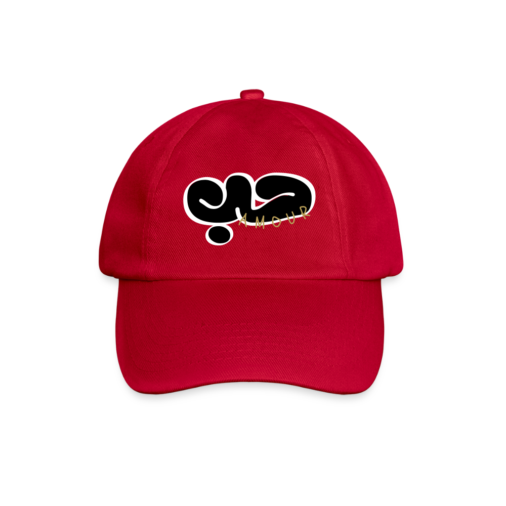 Casquette - Amour - rouge classique