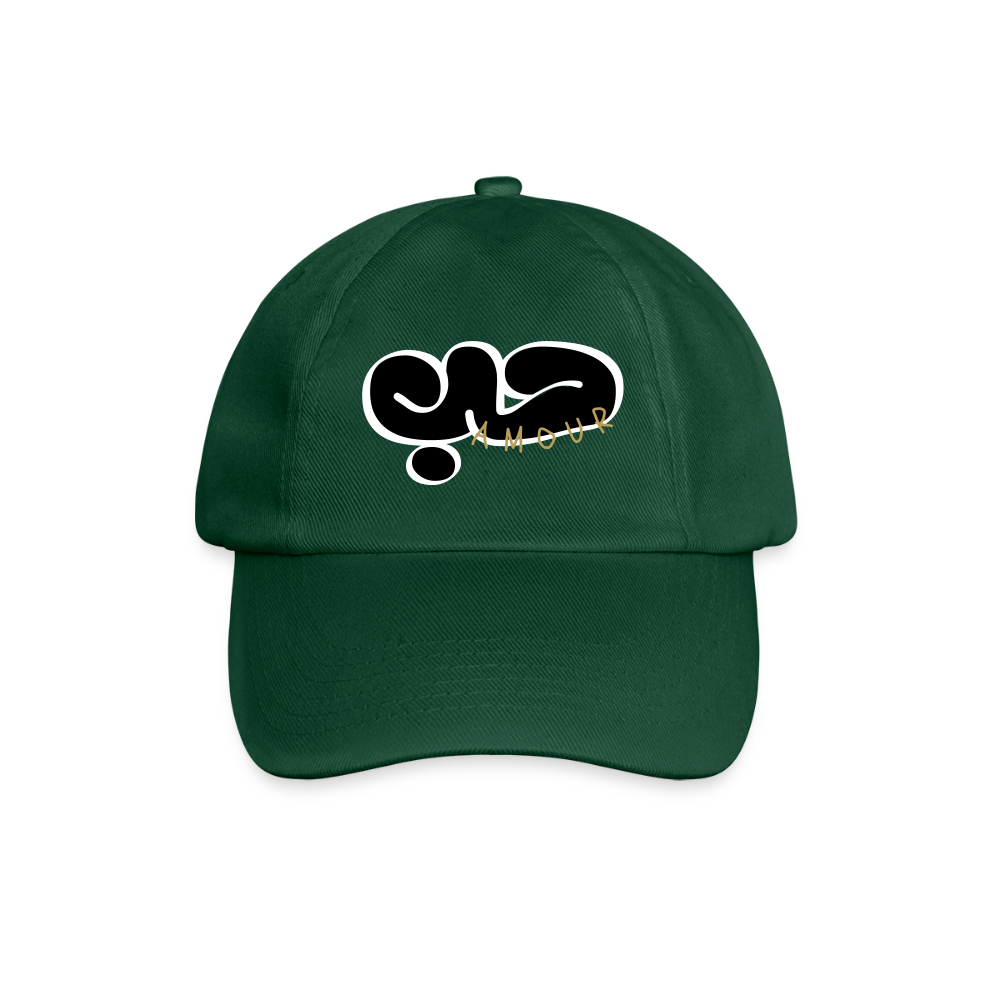 Casquette - Amour - vert bouteille