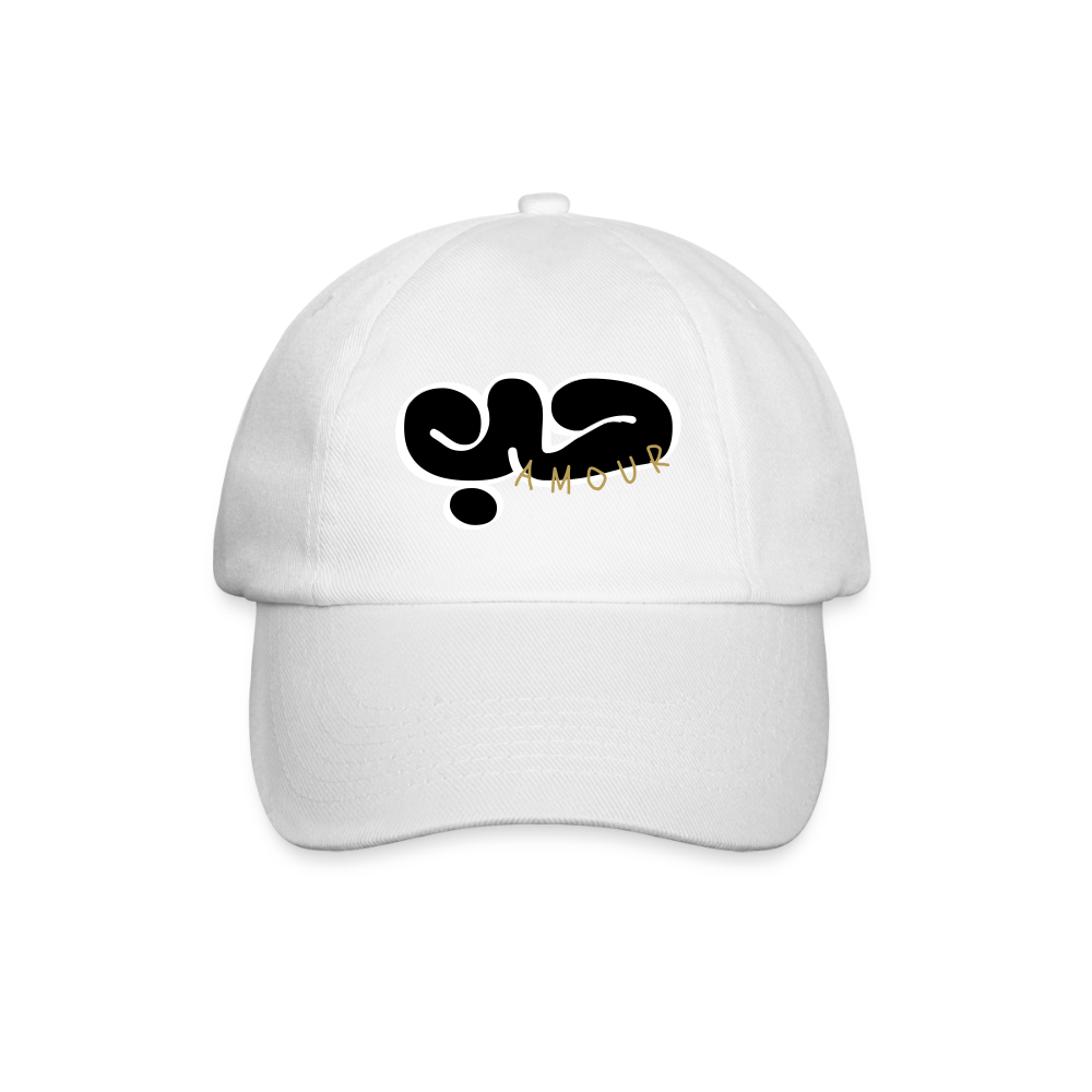 Casquette - Amour - blanc/blanc