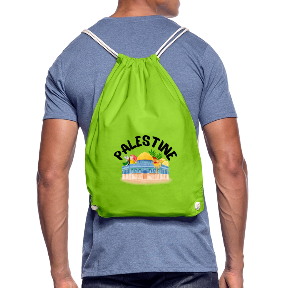 Sac de sport léger - PAESTINE - vert néon