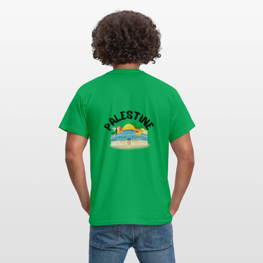 T-shirt Homme - PALESTINE - vert