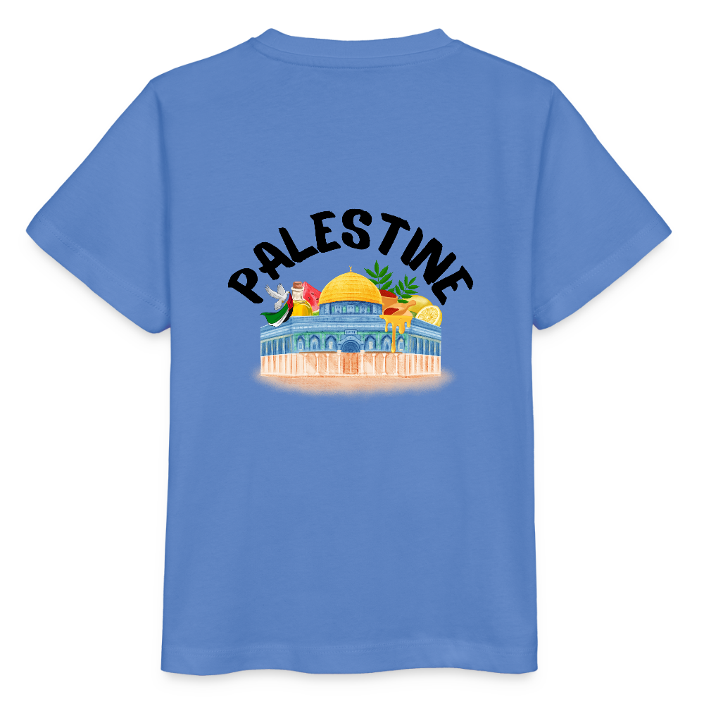 T-shirt bio Enfant - PALESTINE - bleu