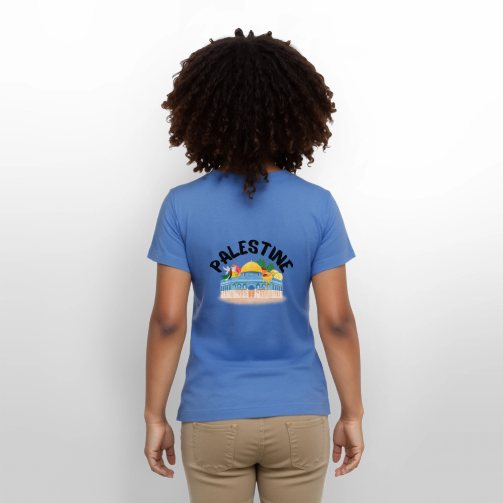 T-shirt bio Enfant - PALESTINE - bleu