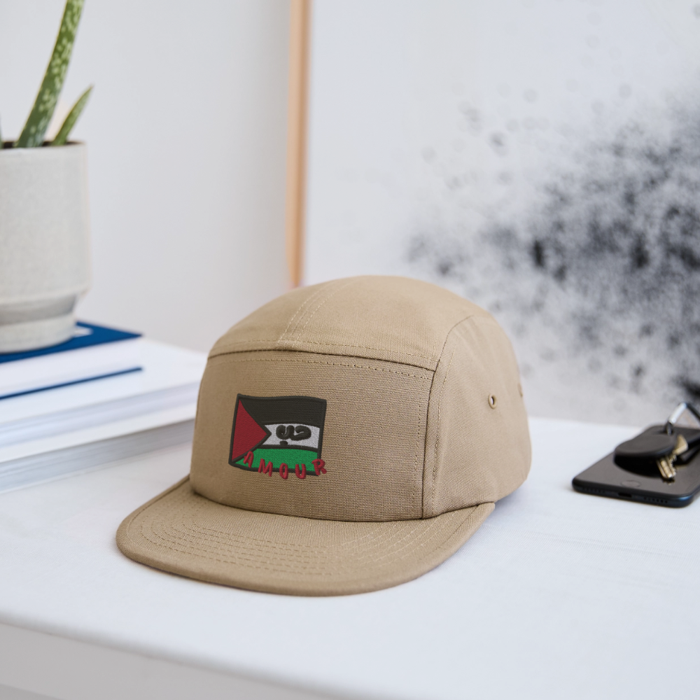 Casquette - Amour (brodée) - kaki