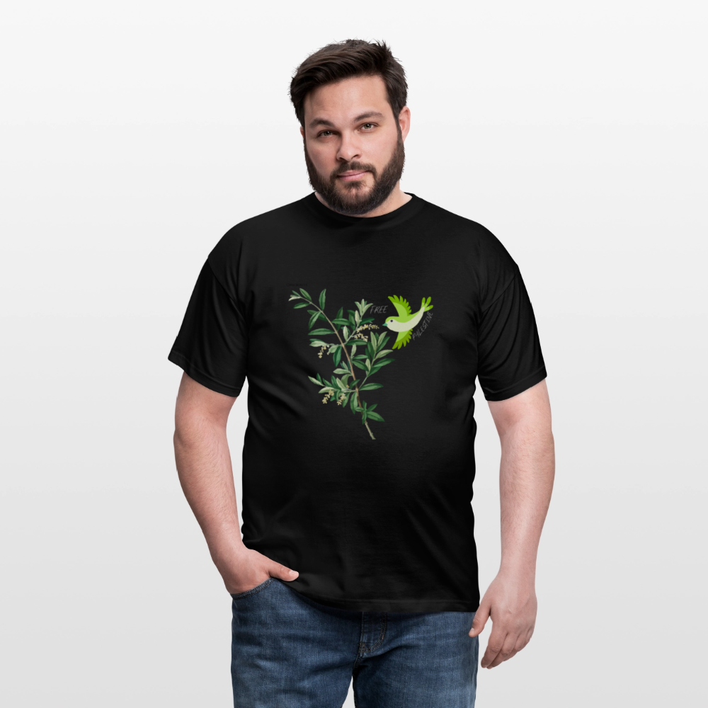 T-shirt Homme - Oiseau - noir