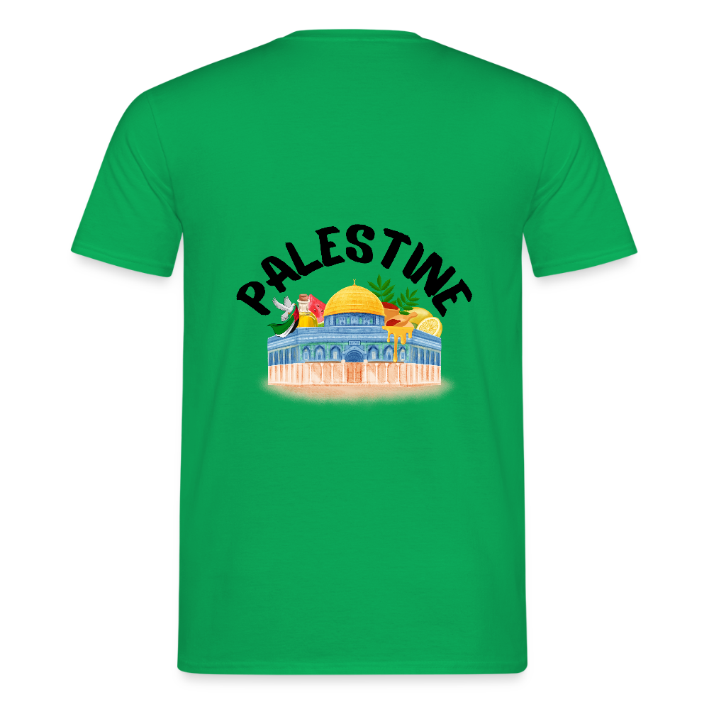 T-shirt Homme - PALESTINE - vert