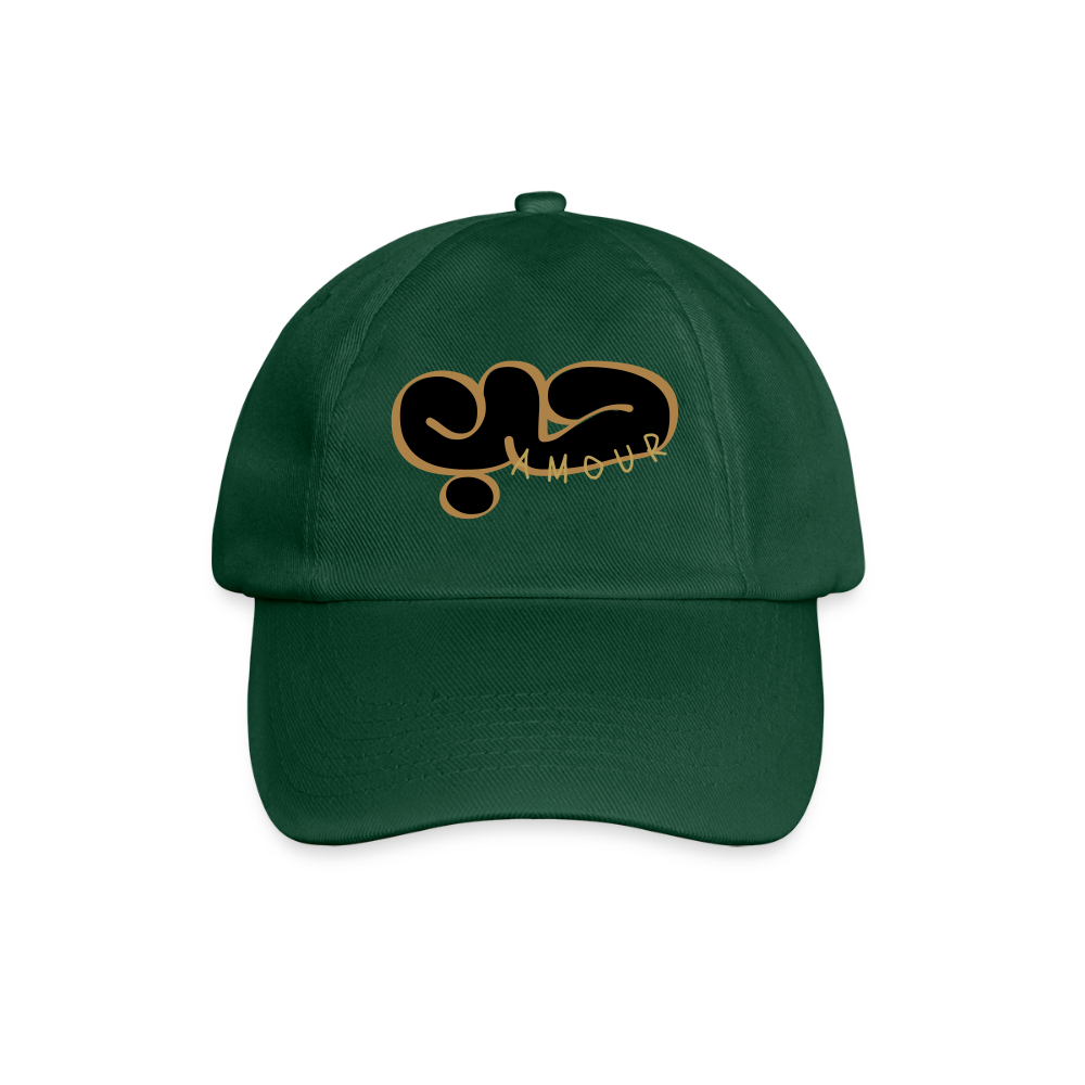 Casquette - Amour - vert bouteille