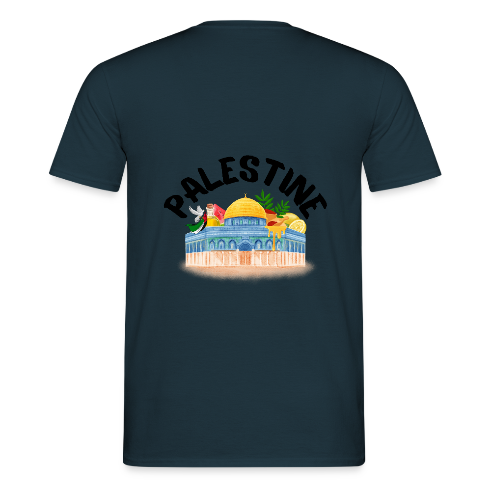 T-shirt Homme - PALESTINE - marine