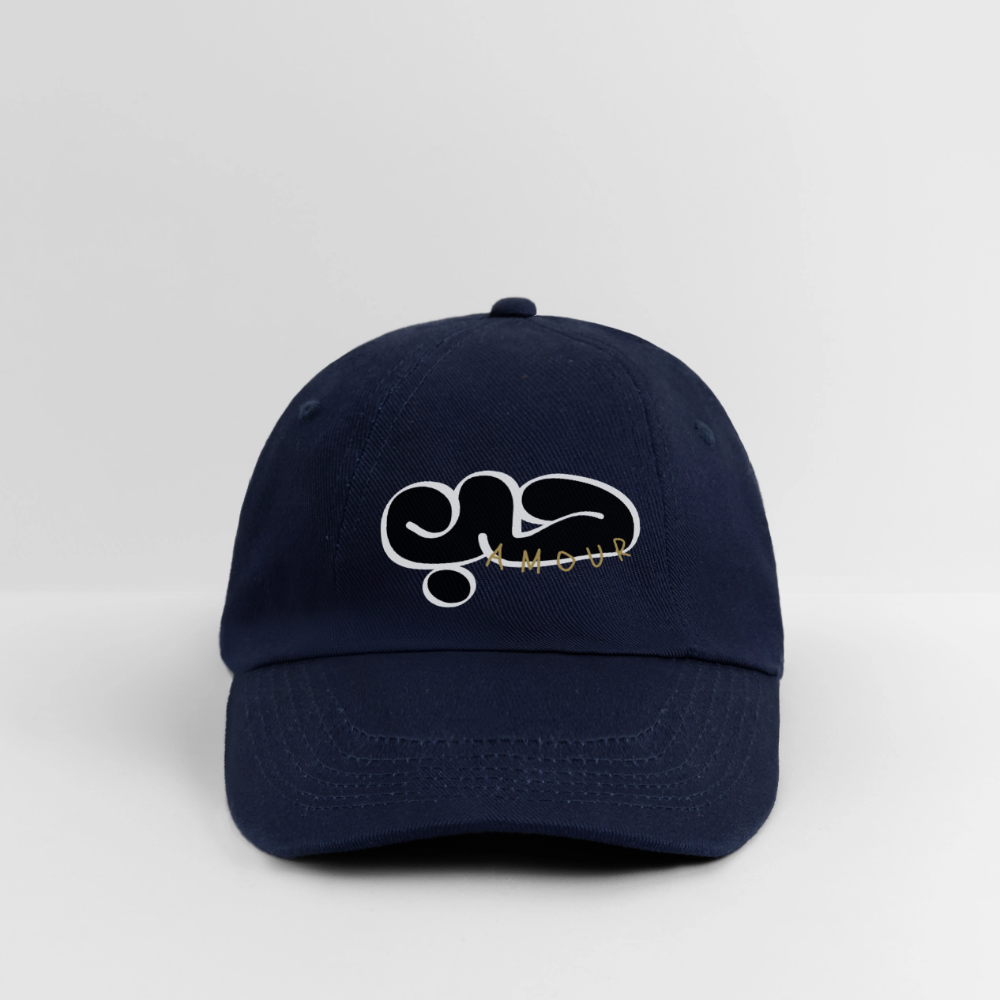 Casquette - Amour - bleu/bleu