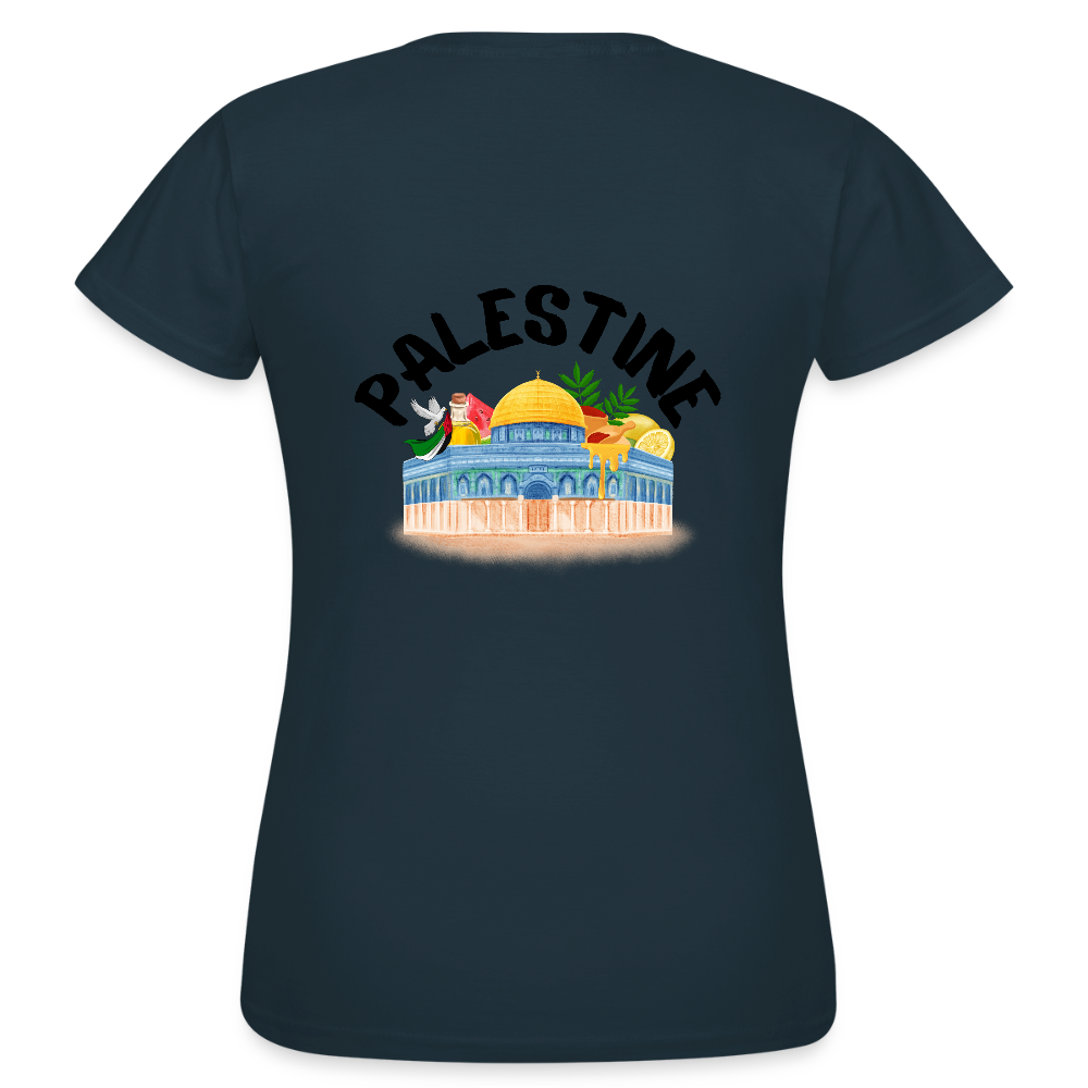 T-shirt Femme - PALESTINE - marine