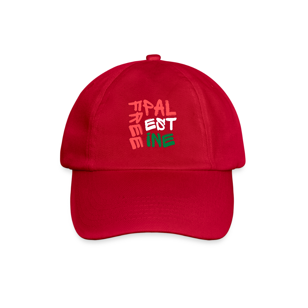 Casquette - Free palestine - rouge classique