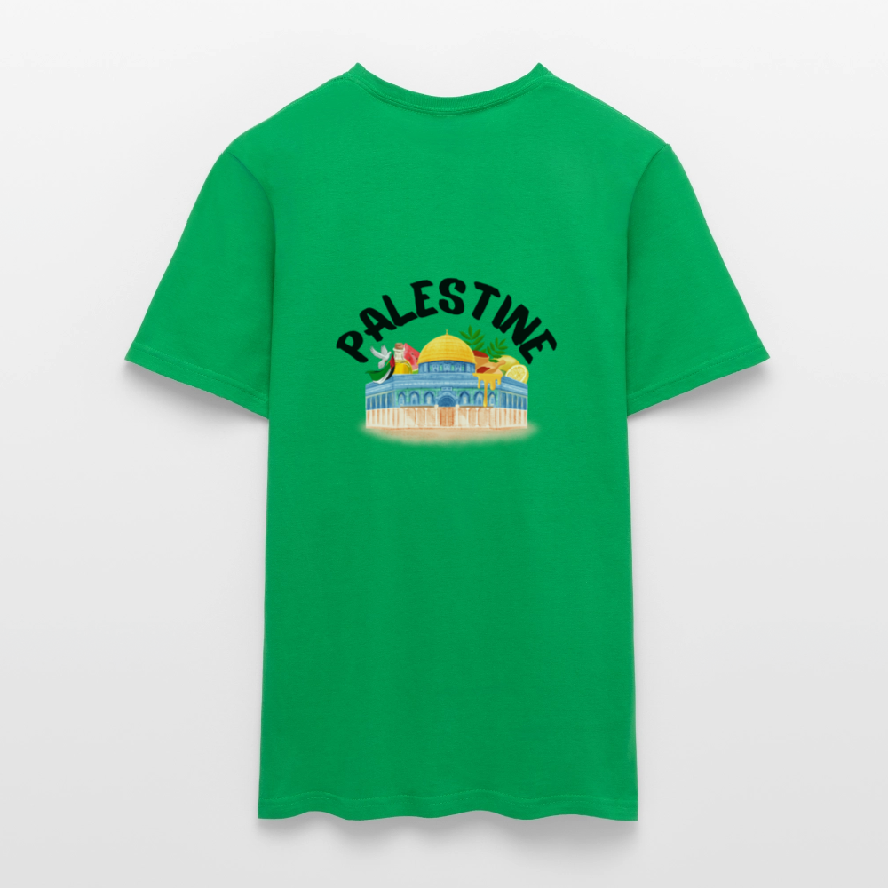 T-shirt Homme - PALESTINE - vert