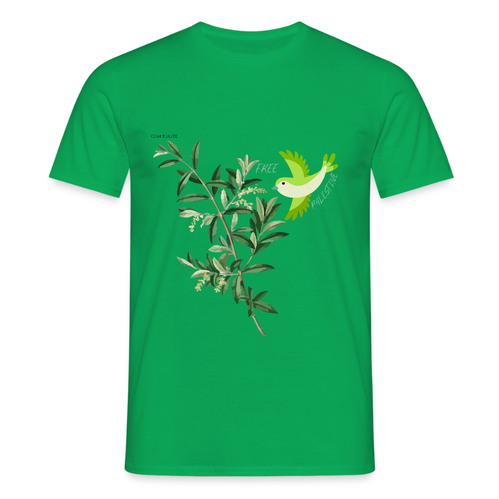 T-shirt Homme - Oiseau - vert