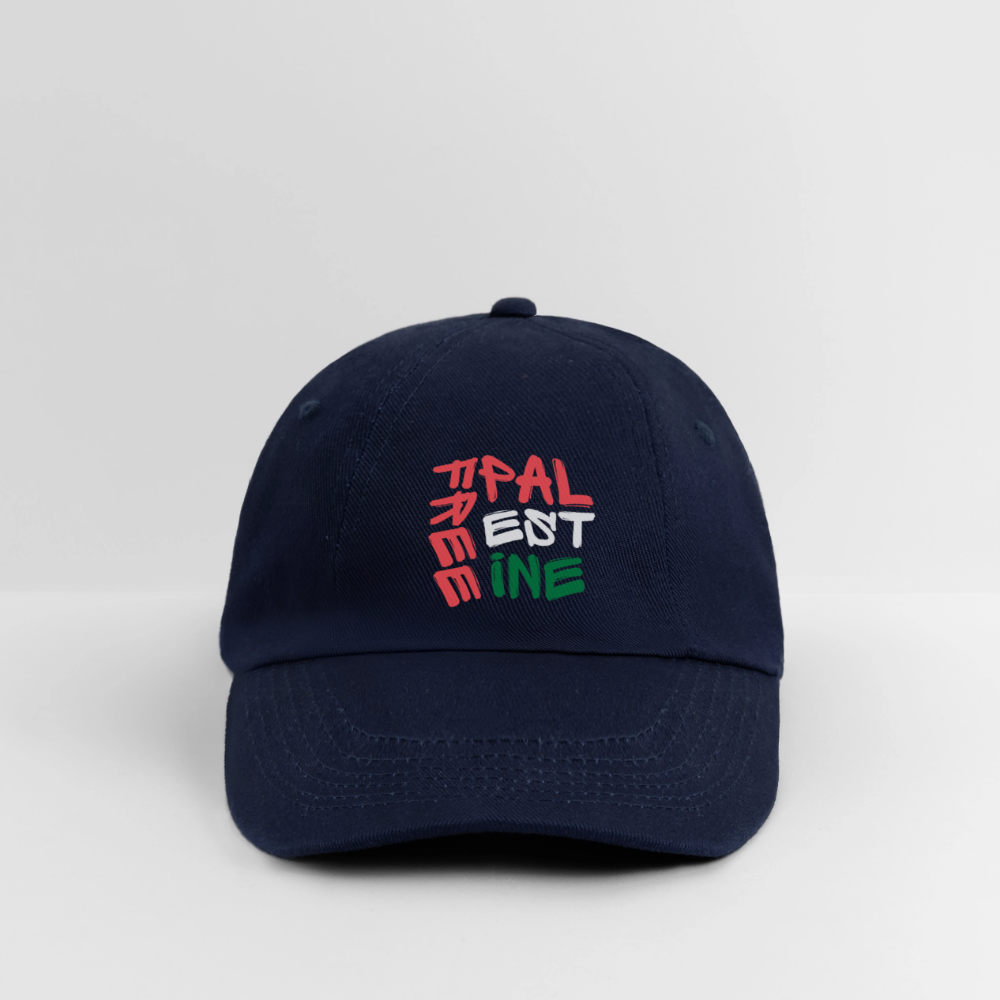 Casquette - Free palestine - bleu/bleu
