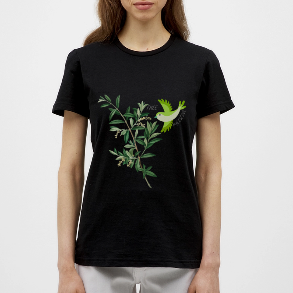 T-shirt Femme - Oiseau - noir