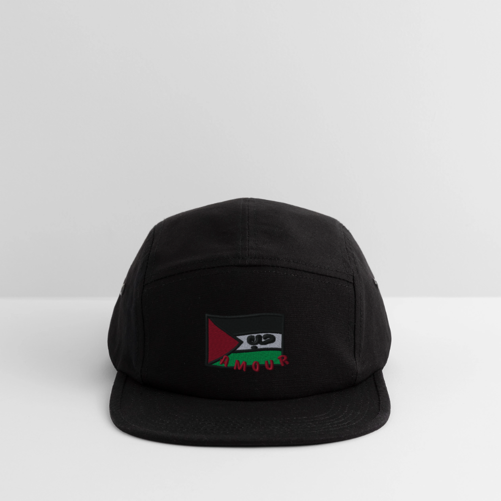 Casquette - Amour (brodée) - noir