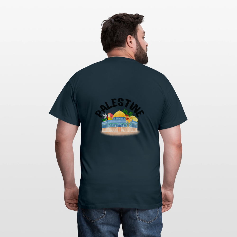 T-shirt Homme - PALESTINE - marine