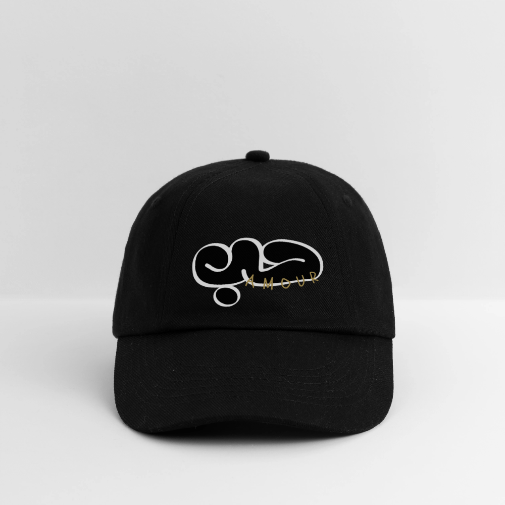 Casquette - Amour - noir/noir
