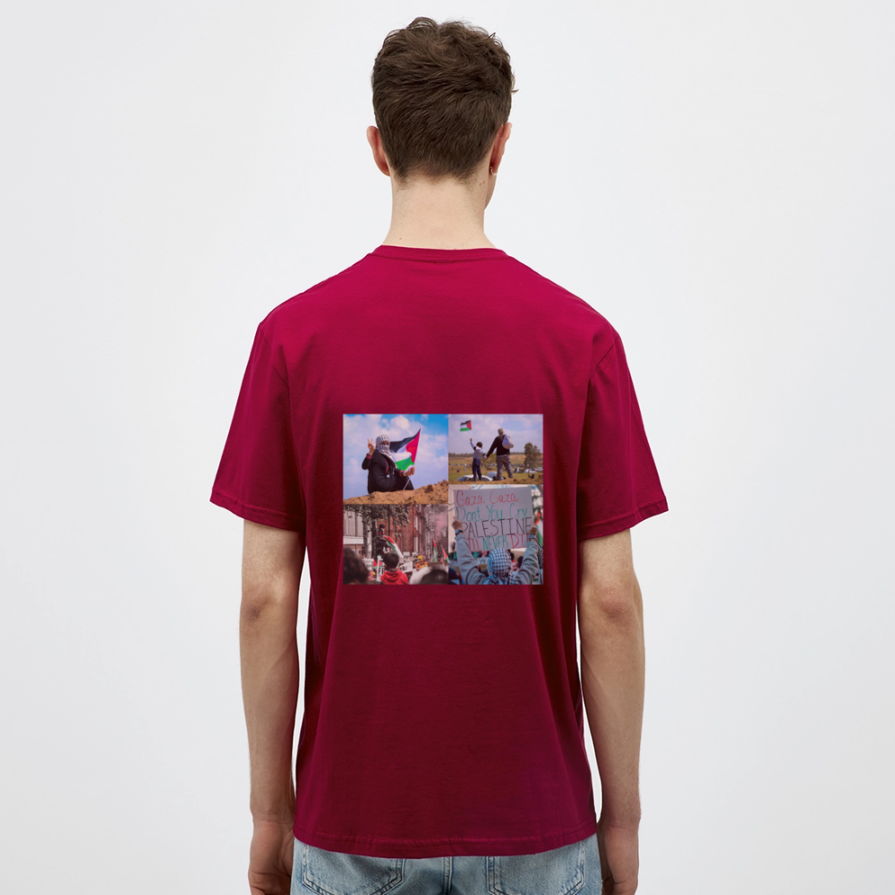 T-shirt Homme - rouge brique