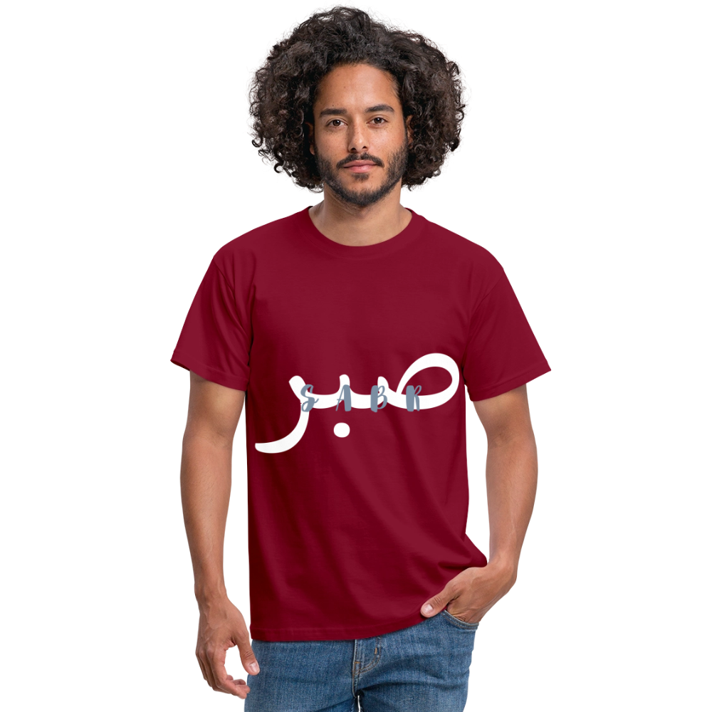 T-shirt Homme - SABR - rouge brique