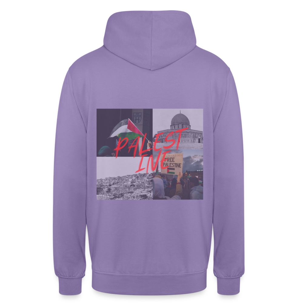 Sweat-shirt à capuche unisexe - lavande