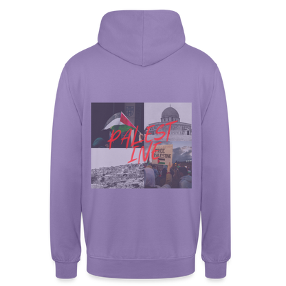 Sweat-shirt à capuche unisexe - lavande