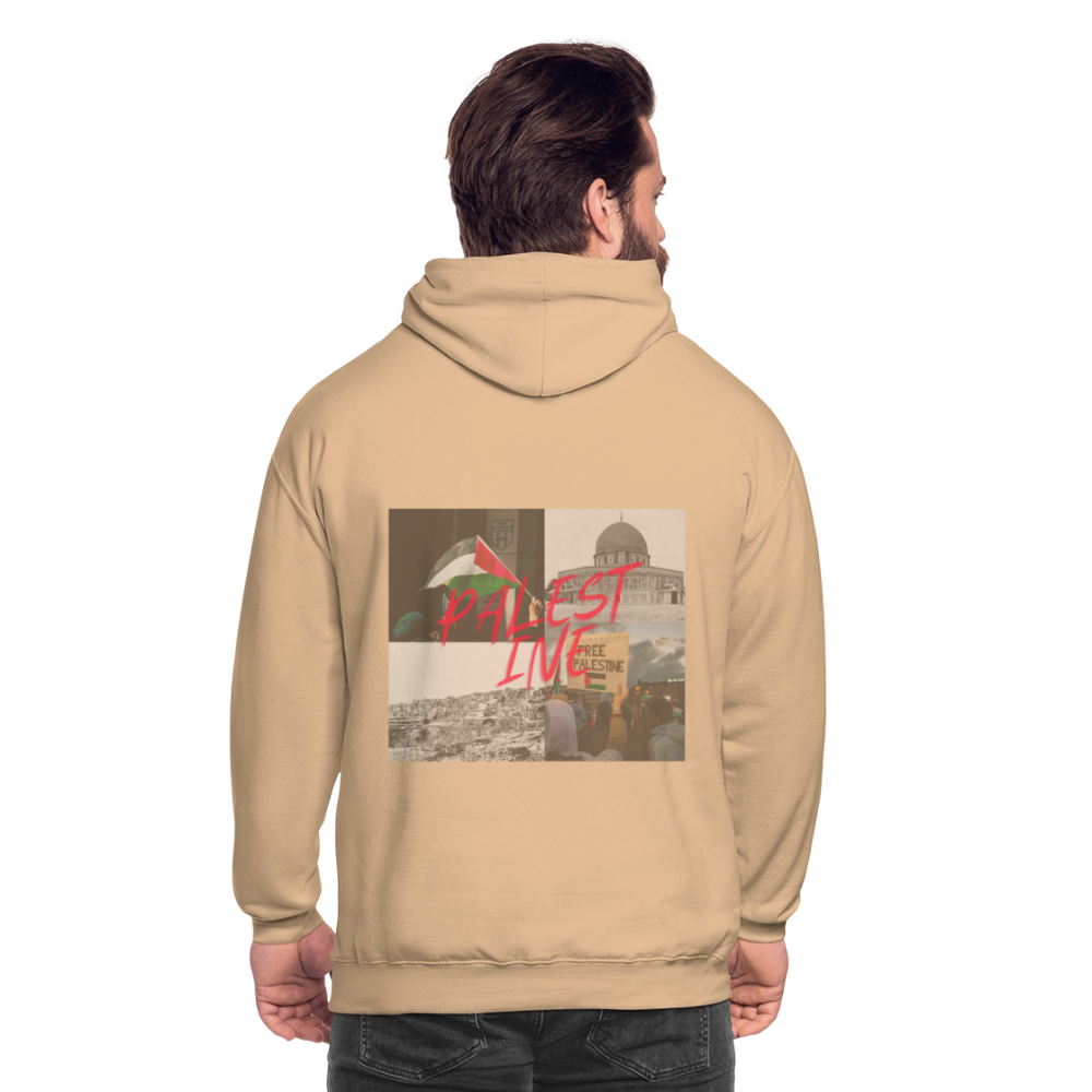 Sweat-shirt à capuche unisexe - pêche