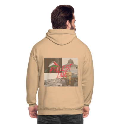 Sweat-shirt à capuche unisexe - pêche