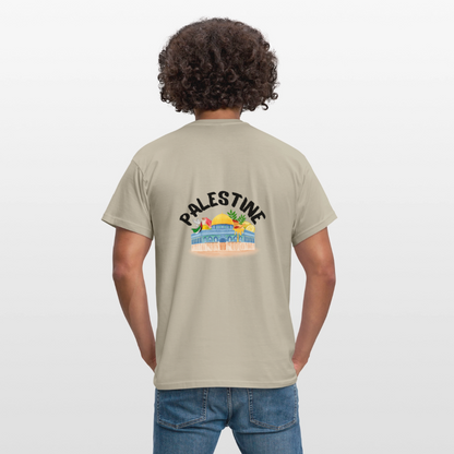 T-shirt Homme - PALESTINE - beige sable