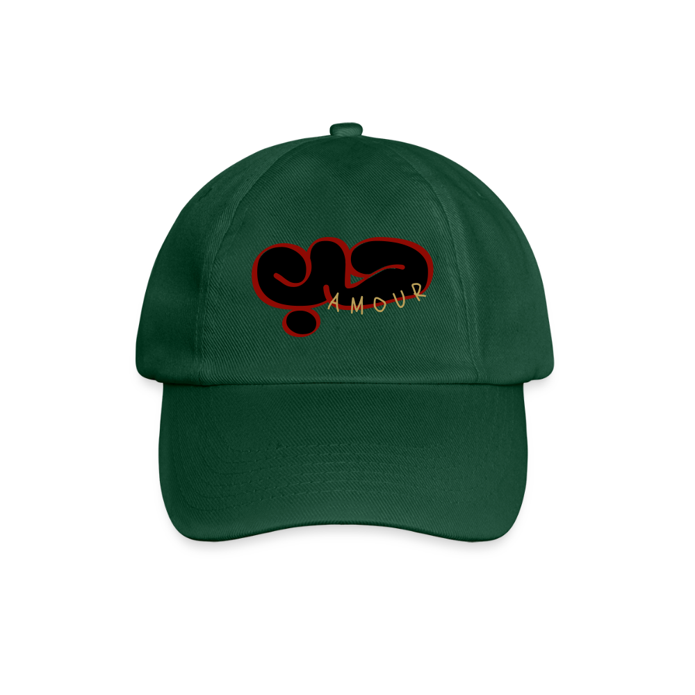 Casquette - Amour - vert bouteille