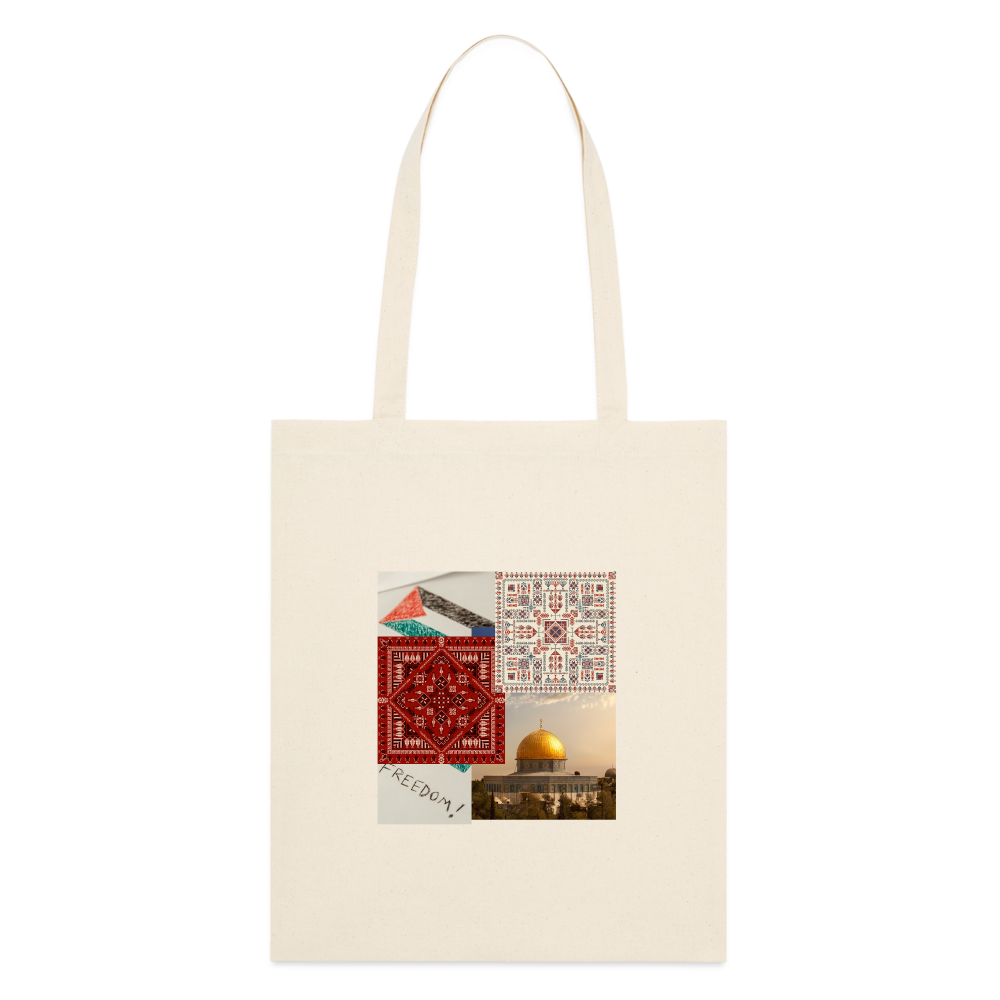 Tote bag bio - blanc cassé