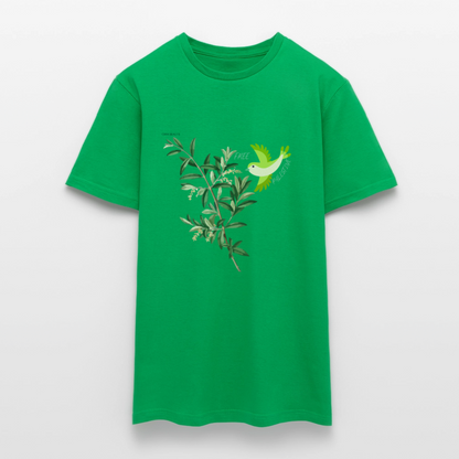 T-shirt Homme - Oiseau - vert