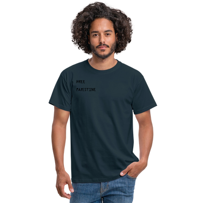 T-shirt Homme - PALESTINE - marine