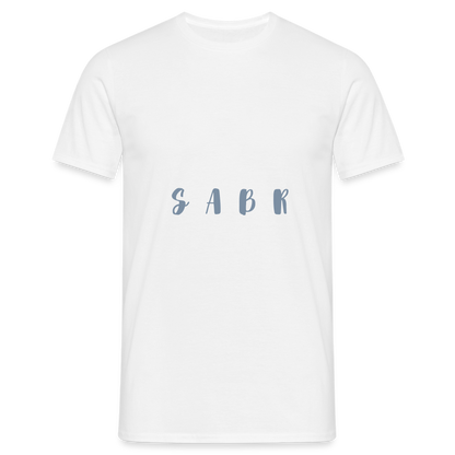 T-shirt Homme - SABR - blanc