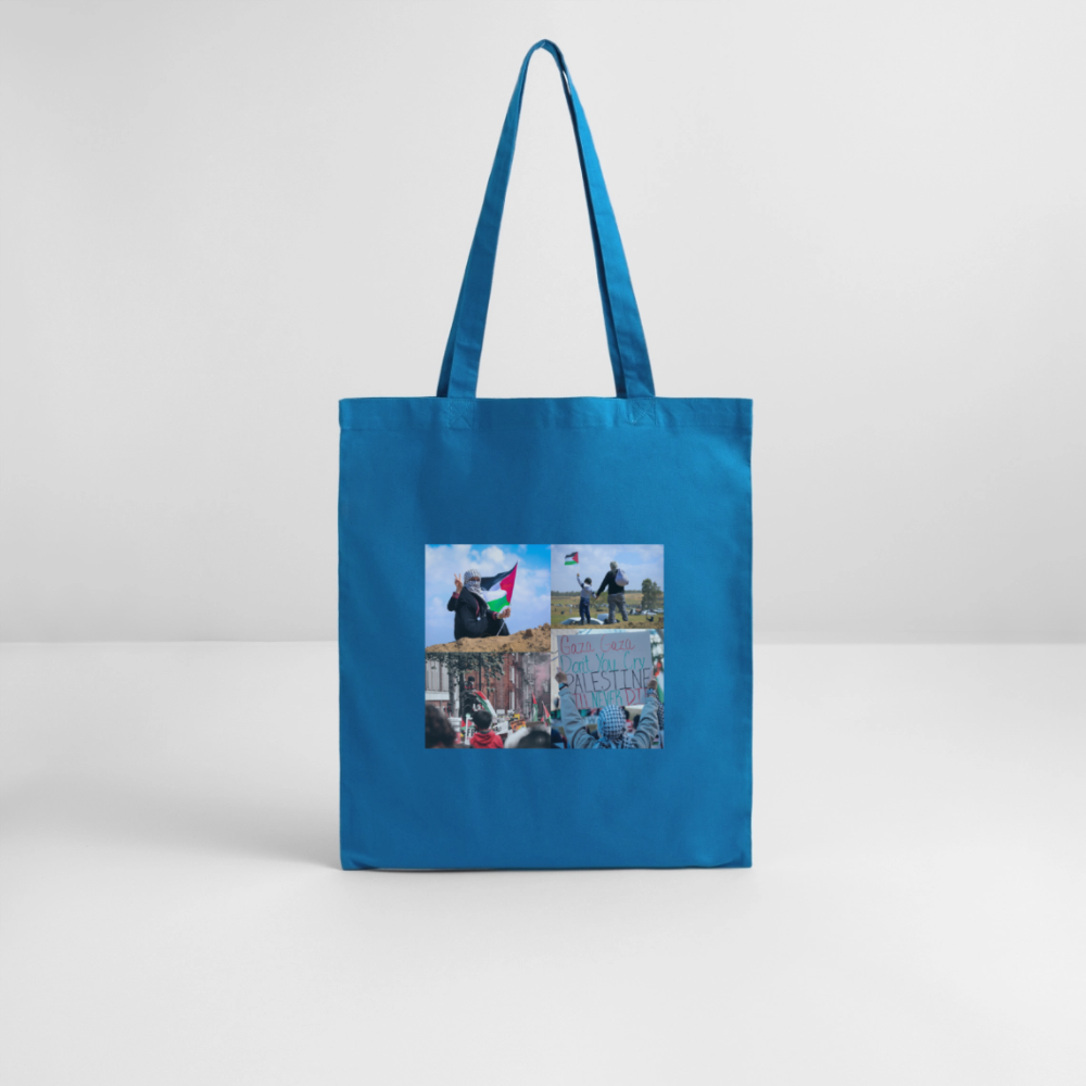 Tote bag bio - bleu royal