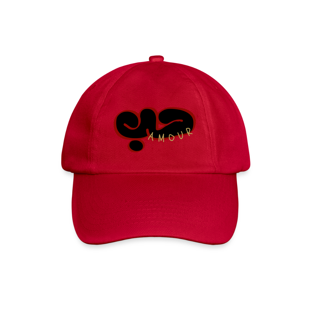 Casquette - Amour - rouge classique