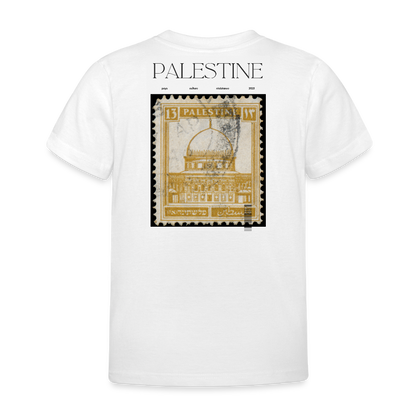 T-shirt Enfant - Timbre - blanc