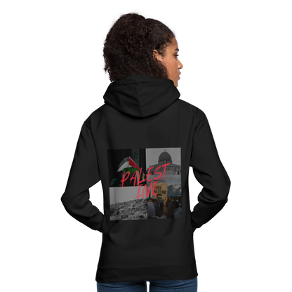 Sweat-shirt à capuche unisexe - noir
