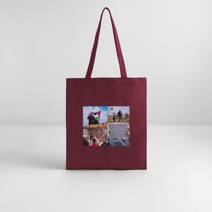 Tote bag bio - bordeaux