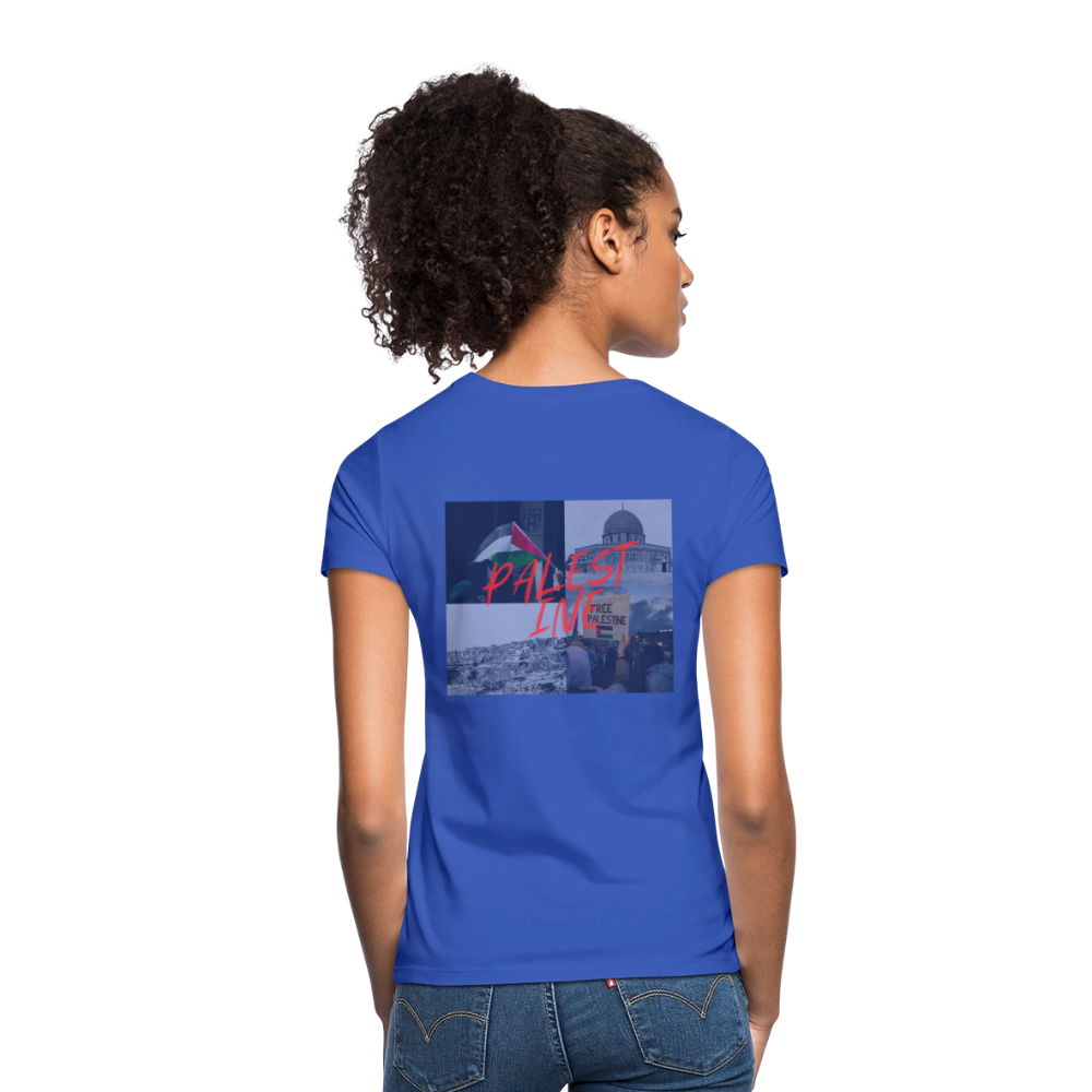 T-shirt Femme - bleu royal