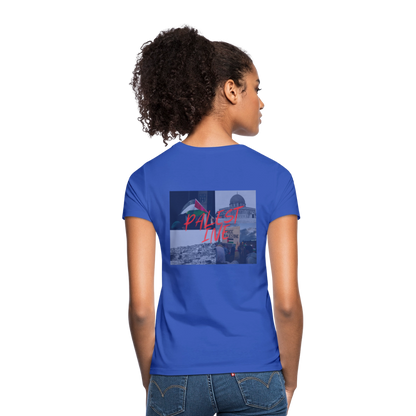 T-shirt Femme - bleu royal