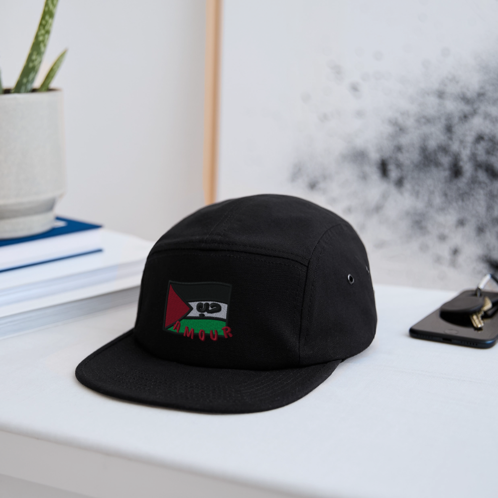 Casquette - Amour (brodée) - noir